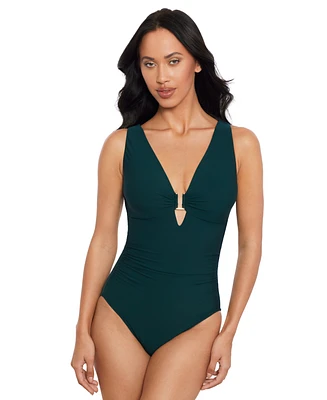 Magicsuit Women's Marquis Plunge-Neck Swimsuit