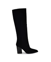 Nine West Women's Chicke Block Heel Knee High Boots