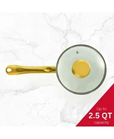 Holstein Housewares 2.5QT Ceramic Nonstick Sauce Pan