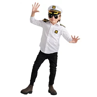 Dress Up America Captain Costume Accessory Set - Kids Girls & Boys