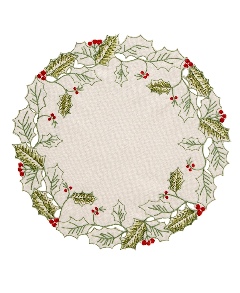 Lenox Holiday Vine Round Placemat, 15"