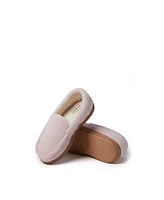Dearfoams Girls Amari Moccasin House Shoe Slipper