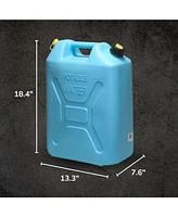 Scepter 5 Gal Military Style Water Can Container with Reversible Spout, 4 Pack