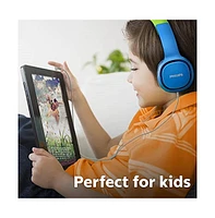 Philips Coolplay Kids On-Ear Headphones - 85dB Volume Limiter - Safer Hearing