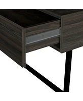 Depot E-Shop Toronto Lift Top Coffee Table, One Drawer, Two Legs