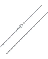 Bling Jewelry Thin Spiga Wheat Chain Necklace .925 Sterling Silver 2.5 Mm 030 Gauge