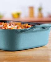 Rachael Ray Nitro Cast Iron 9-Inch x 13-Inch Roasting Pan