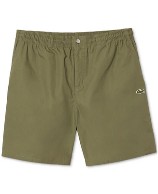 Lacoste Men's Relaxed-Fit Drawcord Shorts