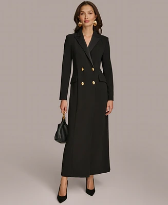 Donna Karan New York Women's Blazer Maxi Dress