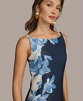 Donna Karan New York Women's Floral-Print Sheath Dress