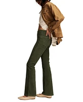 Lucky Brand Women's Stevie High-Rise Corduroy Flare Pants