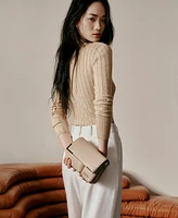 Calvin Klein Mica Flap Convertible Small Crossbody Bag