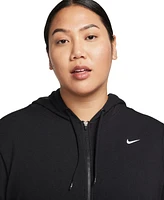 Nike Plus Dri-fit One Full-Zip French Terry Hoodie