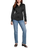 Guess Women's Fernanda Satin Corset Shirt
