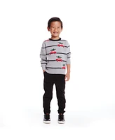 Andy & Evan Little Boys Toddler/Child Grey Holiday Sweater