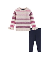 Andy & Evan Baby Girls Sweater and Legging Set