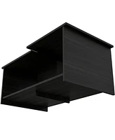 Leanna Leanna 3 Coffee Table, Lower Open Shelf