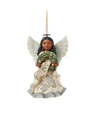 Jim Shore African American Believe Ornament