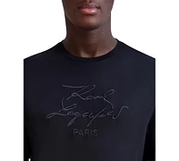 Karl Lagerfeld Paris Men's Logo Graphic T-Shirt