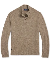 Polo Ralph Lauren Men's Speckled Wool-Blend Mockneck Sweater