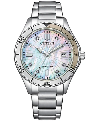 Citizen Eco-Drive Women's Stainless Steel Bracelet Watch 37mm