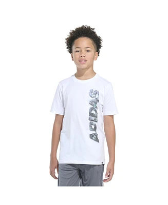 adidas Big Boys Short Sleeve Regular Fit Stay Warm Tee