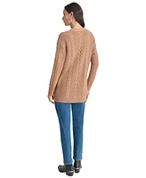 Dkny Jeans Women's Cable-Knit Cardigan