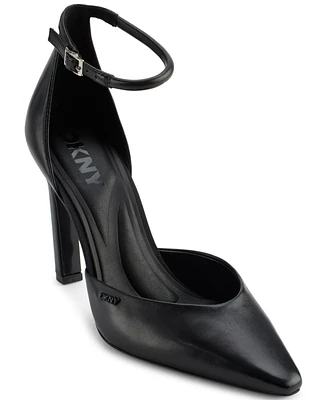 Dkny Women's Cillian Ankle Strap Pumps