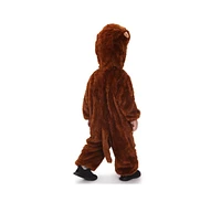 Dress Up America Plush Monkey Jumpsuit Costume