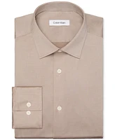 Calvin Klein Refined Cotton Stretch, Men's Slim Fit Dress Shirt