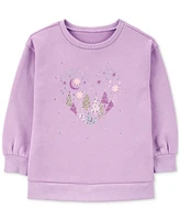 Carter's Toddler Girls Heart Fleece Sweatshirt