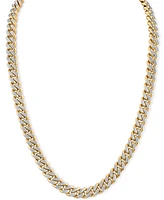 Bulova Two-Tone Stainless Steel Classic Chain 24" Necklace - Two