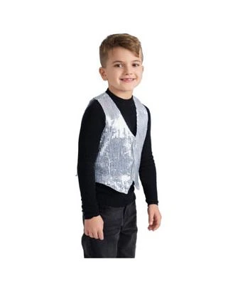 Dress Up America Sequined Party Vest