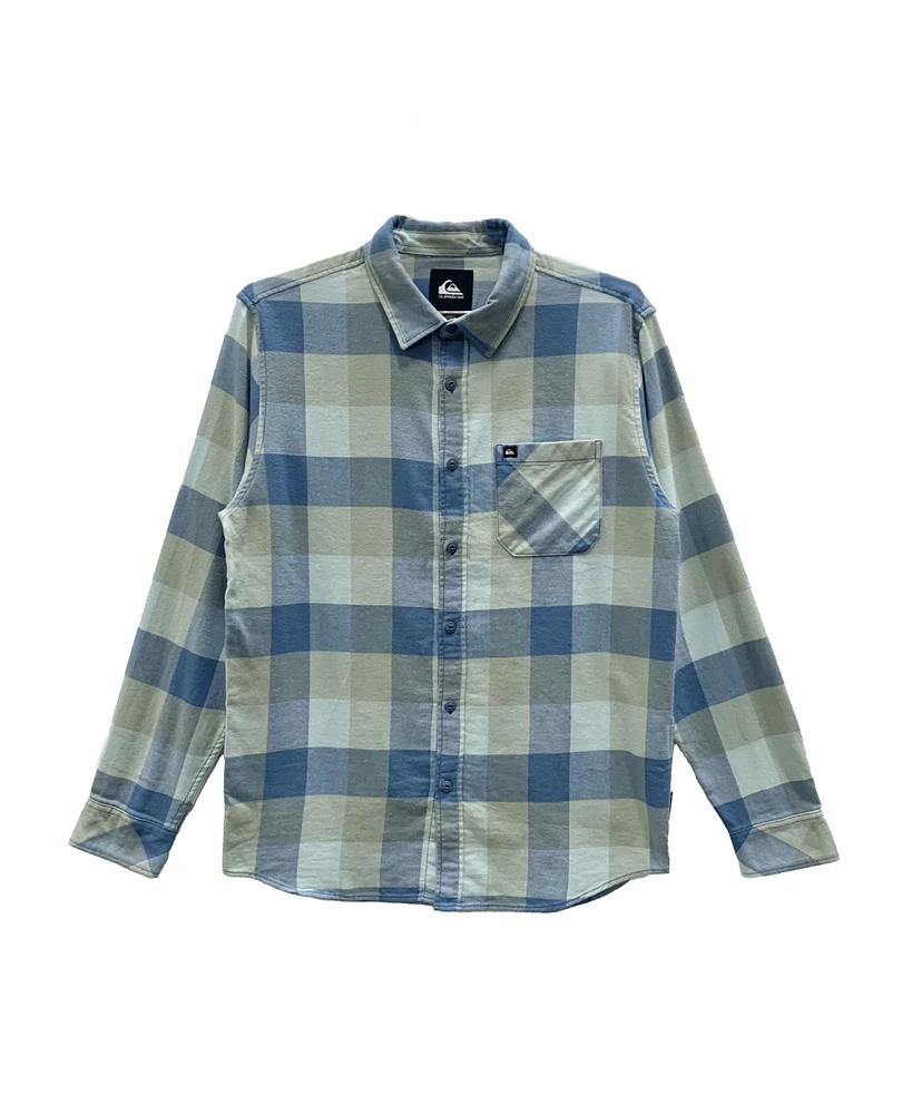 Quiksilver Men's Motherfly Flannel Long Sleeve Shirt