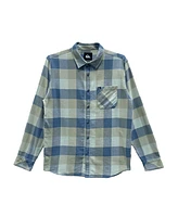 Quiksilver Men's Motherfly Flannel Long Sleeve Shirt