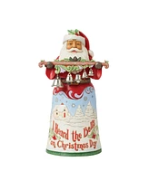 Jim Shore Song Series Santa with Holding Bells Figurine