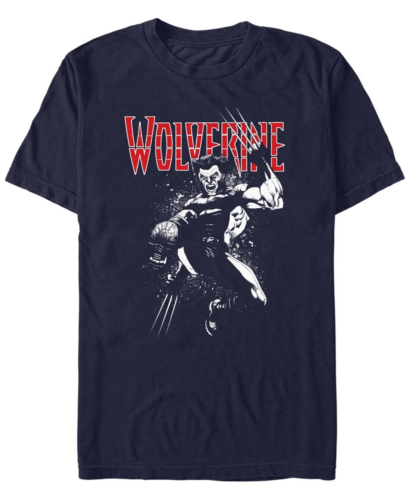 Fifth Sun Mens Wolverine Jump Tour Short Sleeve T-Shirt