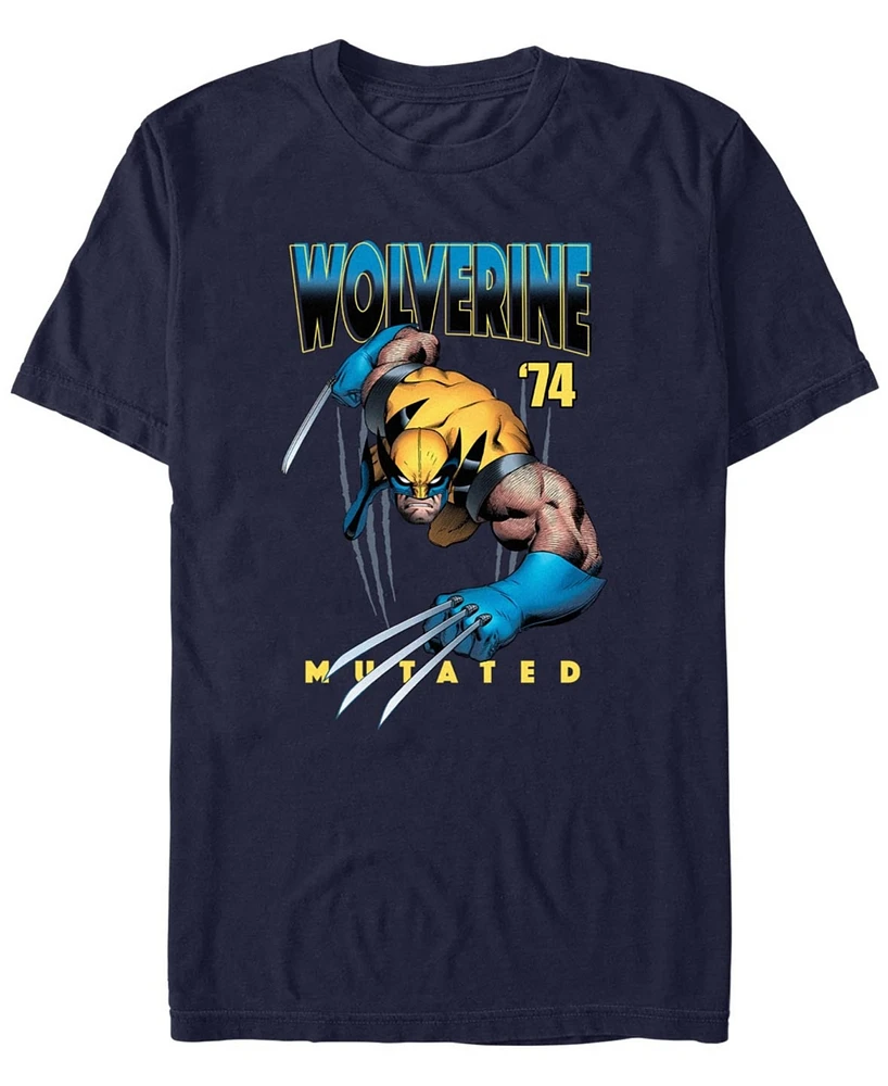 Fifth Sun Mens Wolverine All Mutated Short Sleeve T-Shirt