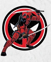 Fifth Sun Mens Deadpool Ready To Fight Short Sleeve T-Shirt