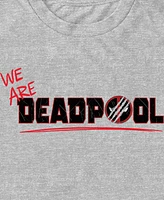 Fifth Sun Mens We Are Deadpool Logo Short Sleeve T-Shirt