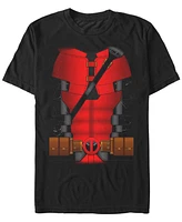 Fifth Sun Mens Deadpool Costume Short Sleeve T-Shirt