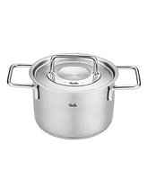 Fissler Pure Collection Stainless Steel Quart Stock Pot with Metal Lid