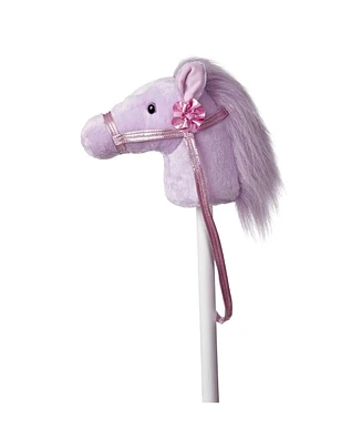 Aurora X-Large Fantasy Pony Lavender Giddy-Up Friends Rideable Plush Toy Pink 37"