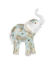 Fc Design 7"H Thai Elephant in Baby Blue Figurine Decoration Home Decor Perfect Gift for House Warming, Holidays and Birthdays