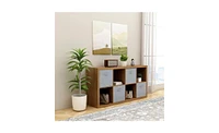 Slickblue 8-Cube Organizer Storage with Open Back Shelves – Versatile and Functional