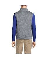 Lands' End Men's School Uniform Sweater Fleece Vest