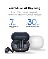 Baseus M2s Wireless Earbuds Active Noise Cancelling Blueteeth 5.3 Tws Headphones,Black