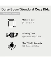 Intex Cozy Kidz Bright And Fun-Colored Inflatable Air Bed Mattress w/ Carry Bag