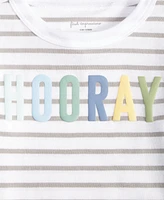 First Impressions Baby Boys Short-Sleeve Hooray Graphic T-Shirt, Created for Macy's