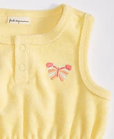 First Impressions Baby Embroidered Butterfly Sunsuit, Created for Macy's